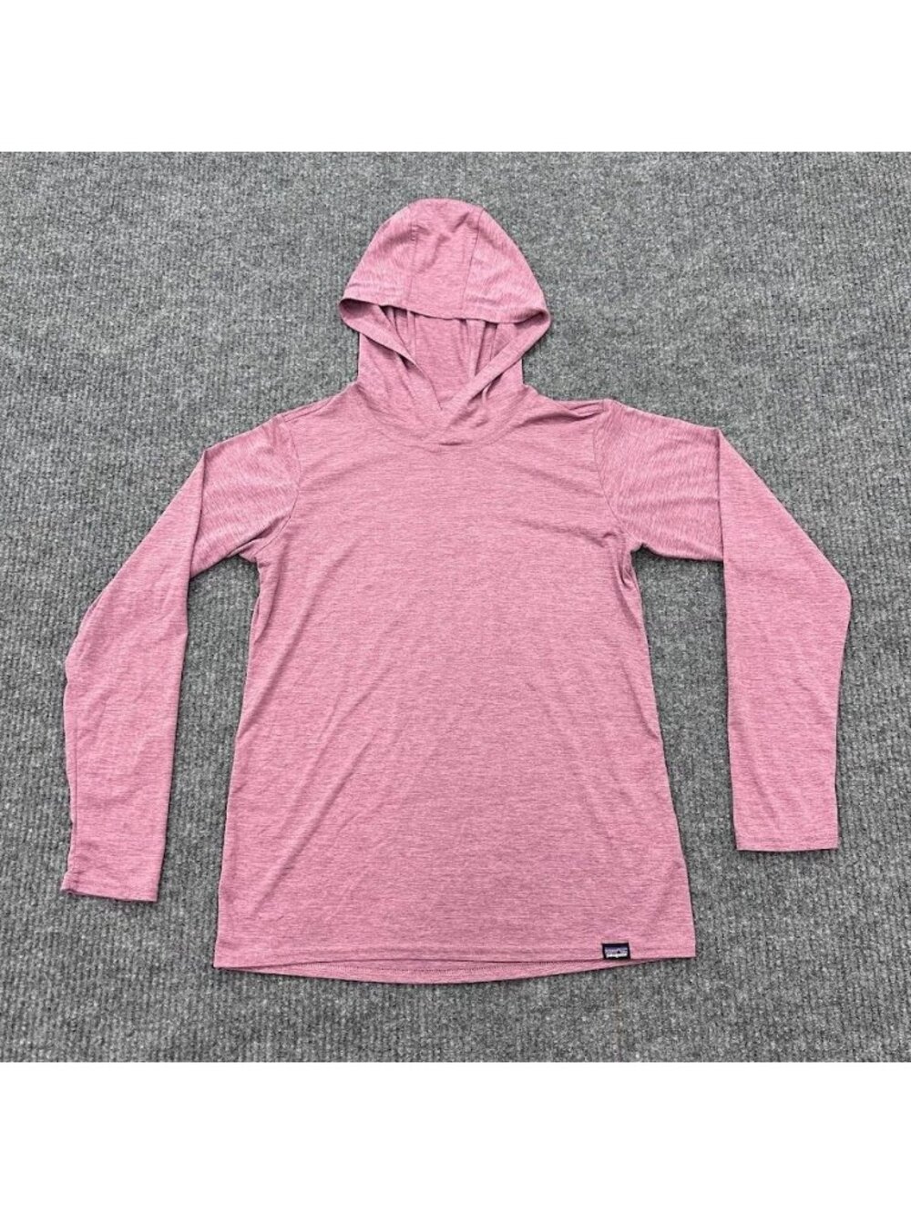Patagonia Capilene Cool Daily Hoody Long Sleeve Tech T Shirt Womens size Small